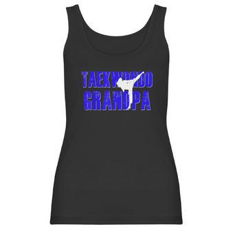 Taekwondo Grandpa Papa Tae Kwon Do Girl Granddaughter Women Tank Top | Favorety CA