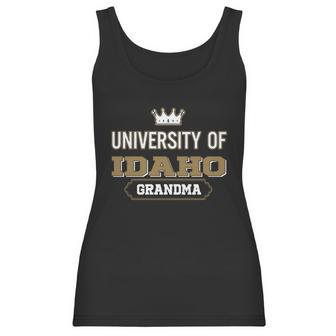 University Of Idaho Grandma Great Gift For Grandparents Women Tank Top | Favorety DE