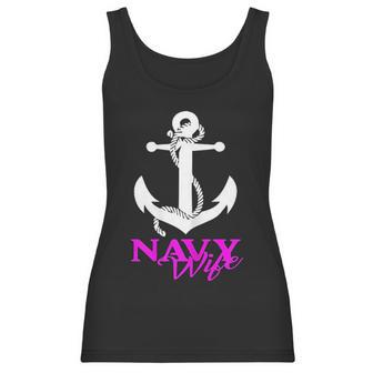 Us Navy Usn Proud Navy Wife Women Tank Top | Favorety AU