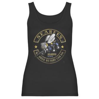 Us Navy Usn Us Navy Sea Bees Biker Women Tank Top | Favorety DE