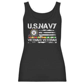 Us Navy Vietnam Veteran Usa Flag Vietnam Vet Flag V2 Men Women T-Shirt Graphic Print Casual Unisex Tee Women Tank Top | Favorety AU