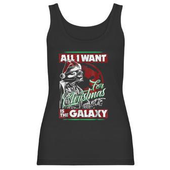 Vader Empire All I Want Galaxy Christmas Women Tank Top | Favorety UK