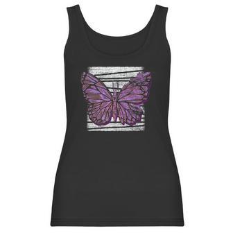 Vaporwave Japanese Pretty Butterfly Kawaii Pastel Goth Women Tank Top | Favorety CA