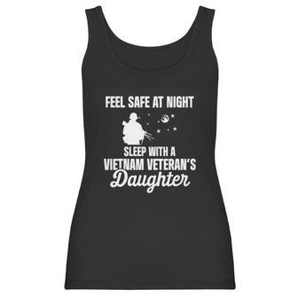 Vietnam War Veteran Daughter Safe Military Soldier Vet Graphic Design Printed Casual Daily Basic Women Tank Top | Favorety AU