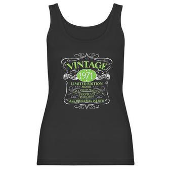 Vintage 1971 50Th Birthday Gift Original Design Women Tank Top | Favorety AU