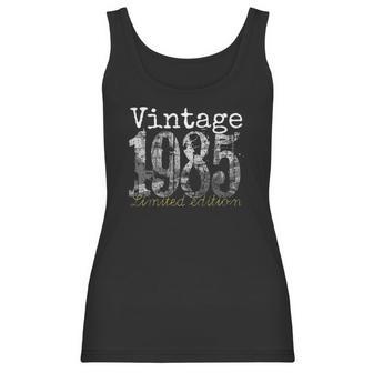 Womens Vintage 1985 Tee - 36 Years Old 1985 36Th Birthday Gift V-Neck Women Tank Top | Favorety AU