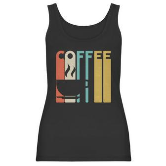 Vintage Colors Coffee Cup Logo Women Tank Top | Favorety