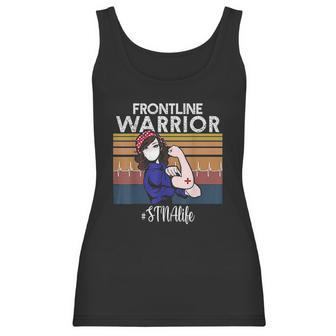 Vintage Frontline Warrior Stna Xmas Gift For Women Women Tank Top | Favorety