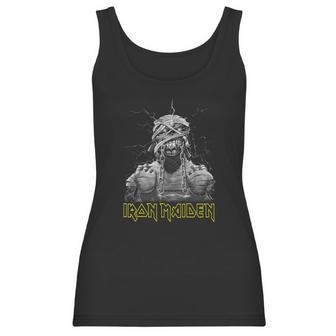 Vintage Graphic Iron Maiden Chained Mummy Women Tank Top | Favorety CA