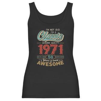 Im Vintage Made In 1972 50Th Bithday Gift 50 Years Old Women Tank Top | Favorety DE