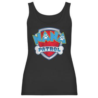 Vintage Nana Patrol Funny Dog Dad Mom For Men Women Women Tank Top | Favorety UK