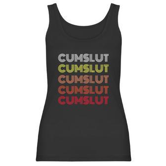 Vintage Style Cumslut Bukkake Wife Women Tank Top | Favorety AU