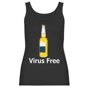 Virus Free Beer Bottle Women Tank Top | Favorety DE