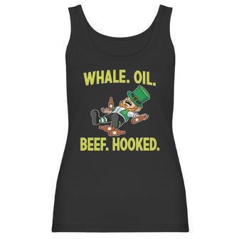 Whale Oil Beef Hooked Funny St Patricks Day Women Tank Top | Favorety UK