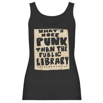 What’S-More-Punk-Than-The-Public-Library Librarian Men Women T-Shirt Graphic Print Casual Unisex Tee Women Tank Top | Favorety CA