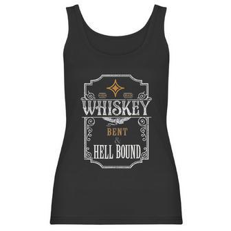 Whiskey Bent Bocephus Outlaw Country Women Tank Top | Favorety