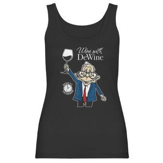 Wine With Dewine Its Two Oclock Somewhere Women Tank Top | Favorety AU