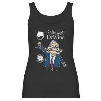 Wine With Dewine It Is Two O Clock Somewhere Women Tank Top | Favorety CA