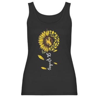 Wyoming Cowboys Sunflower Of Things Women Tank Top | Favorety