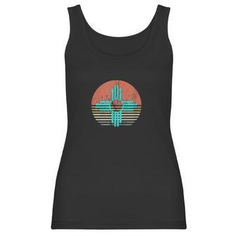 Zia For Women Men Vintage New Mexico Turquoise Zia Women Tank Top | Favorety