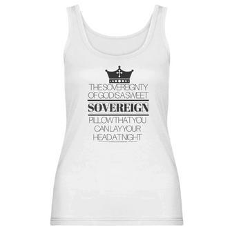 00021 Stylish Gods Sovereignty Charles Spurgeon Women Tank Top | Favorety CA