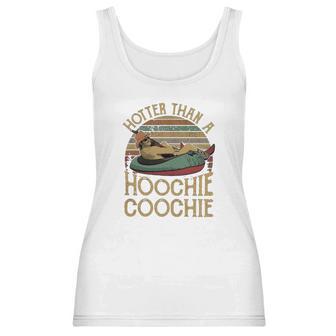 Alan Jackson Hotter Than A Hoochie Coochie Ugly Christmas Shirt Women Tank Top | Favorety CA