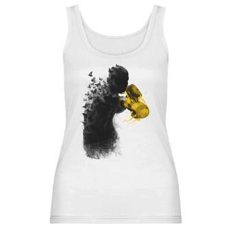 Ali Float Like A Butterfly Sting Like A Bee Funny Women Tank Top | Favorety AU