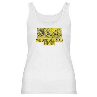 Alice In Wonderland Madhatter White Rabbit Men Women Women Tank Top | Favorety CA