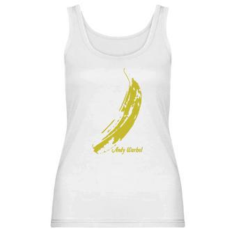 Andy Warhol Banana - Womens Bamboo Performance Tank By All Sport Women Tank Top | Favorety CA