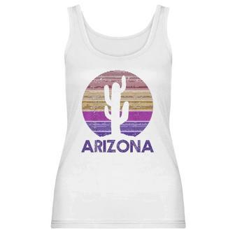 Arizona Vintage Retro Cactus Souvenir Gift Women Tank Top | Favorety CA