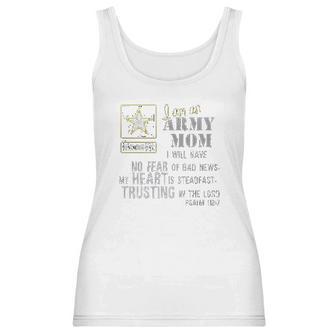 I Am An Army Mom No Fear Us Army Gift For Mother Women Tank Top | Favorety UK