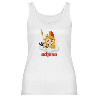 Womens Athena Greek Mythology Zeus Goddess Olympian Women Tank Top | Favorety AU