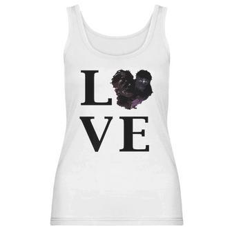 Black Silkie Chicken Love Pet Owner Women Tank Top | Favorety DE