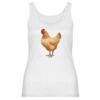 Buff Orpington Hen Chicken Lovers Women Tank Top | Favorety CA