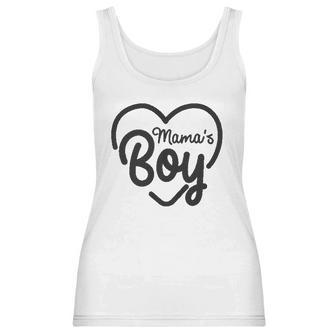 Creeper Mamas Boy Cute Funny Sarcastic Shower Baby Women Tank Top | Favorety AU