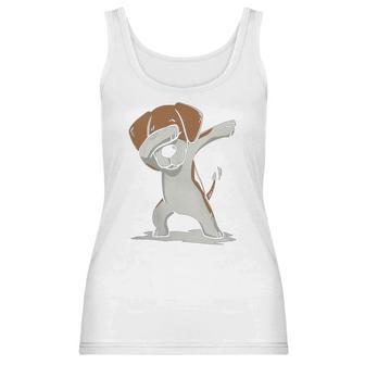 Dabbing-Beagle-Christmas-2018 Women Tank Top | Favorety UK