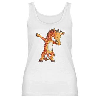 Dabbing Giraffe Giraffes Funny Dab Dance Tees Gifts Women Tank Top | Favorety DE