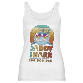 Daddy Shark Funny Fathers Day Best Christmas Gifts For Dad Women Tank Top | Favorety CA