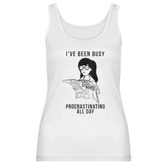 Daria I Have Been Busy Text Women Tank Top | Favorety UK