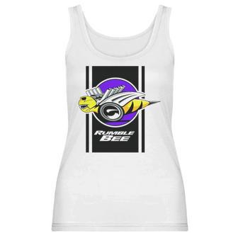 Dodge Ram Rumble Bee Graphic Design Printed Casual Daily Basic Women Tank Top | Favorety UK