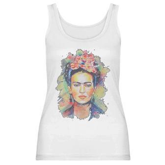 Frida Kahlo Floral Women Tank Top | Favorety DE