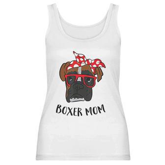 Funny Boxer Mom Cute Boxer Mama Women Tank Top | Favorety DE