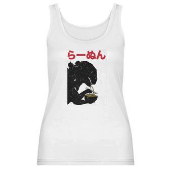 Funny Kaiju Ramen Street Wear Anime Manga Christmas Women Tank Top | Favorety