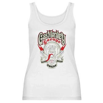 Gas Monkey Garage Blood Sweat Beers Women Tank Top | Favorety AU