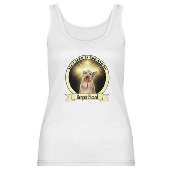 God And My Berger Picard Women Tank Top | Favorety AU