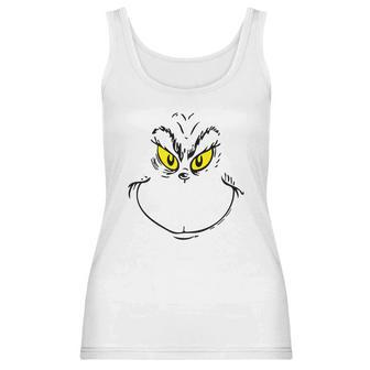 Grinch Face Grinch Christmas Women Tank Top | Favorety AU