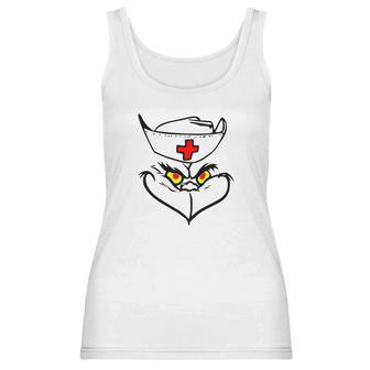 Grinch Nurse Christmas Shirt Women Tank Top | Favorety DE