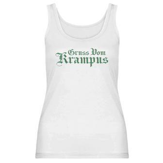 Gruss Vom Krampus Santas Demon Helper Christmas Women Tank Top | Favorety AU