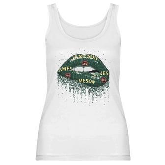 Jameson Irish Whiskey Lips Women Tank Top | Favorety UK