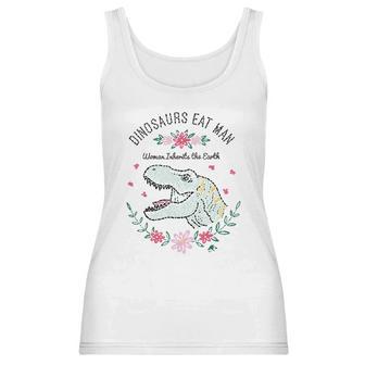 Jurassic Park Dinos Eat Man Women Inherit The Earth Women Tank Top | Favorety DE